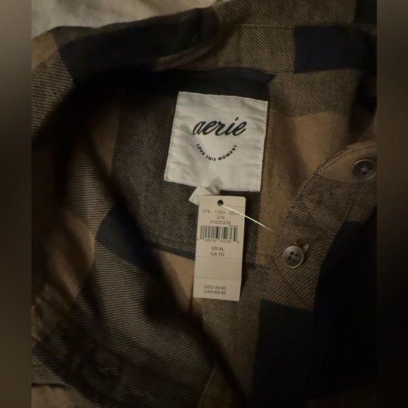 Aerie Anytime Fave Flannel Shirt - Picture 9 of 10